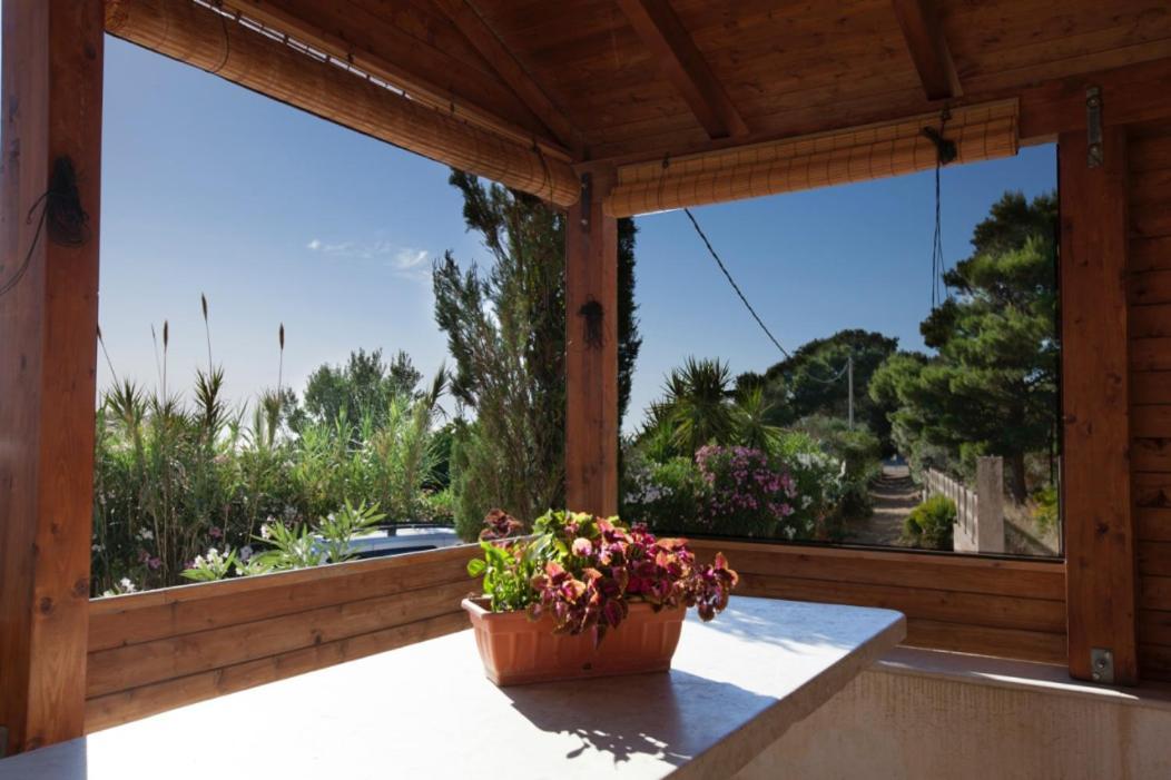 Casa Con Verande Sul Mare A 2 Minuti A Piedi Dalla Spiaggia Custonaci Bagian luar foto